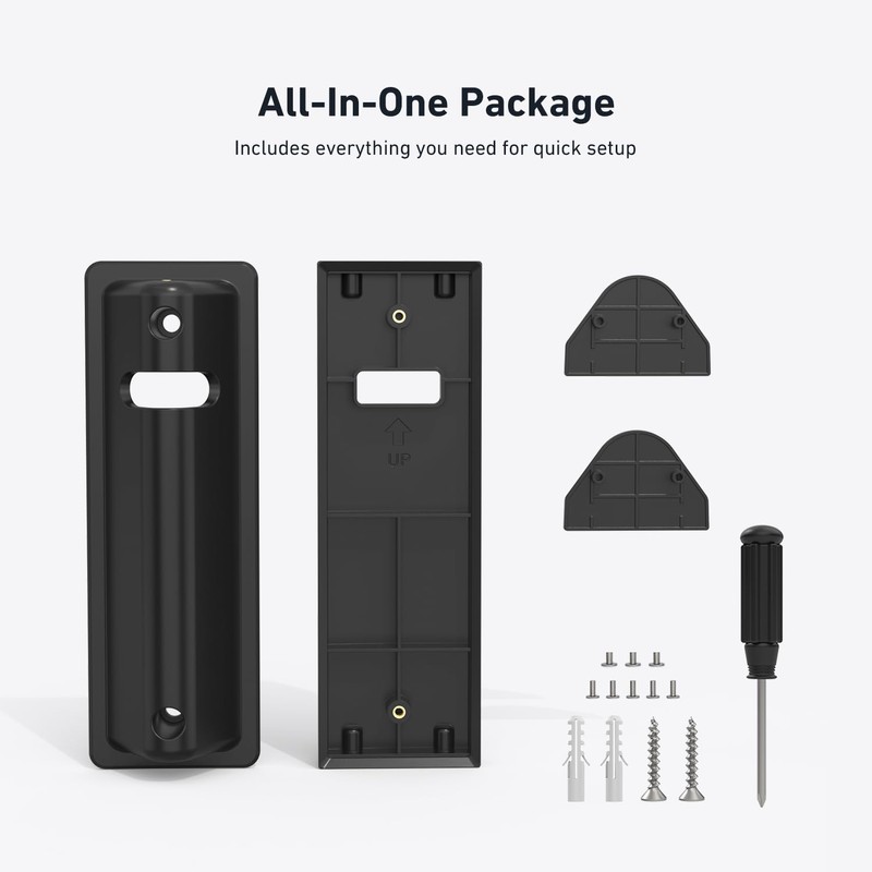 Holicfun Adjustable Mount for Wyze Wireless Duo Cam Battery Video