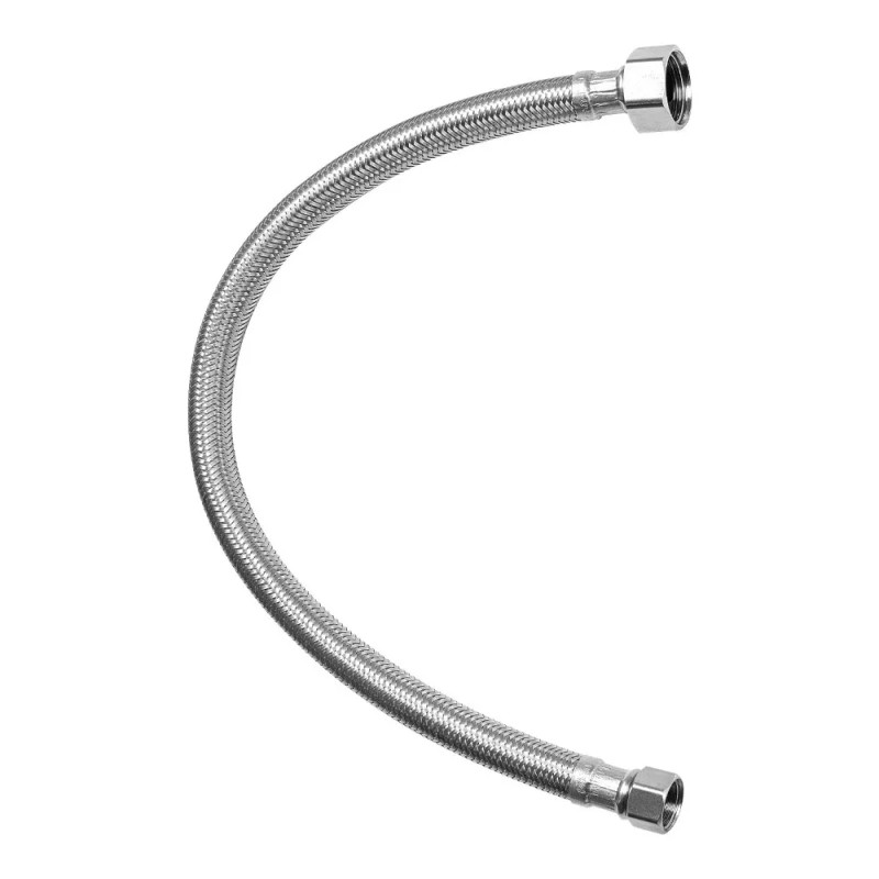 Faucet Hose Connector, 16-Inch Length, 3/8 Inch Comp x 1/2