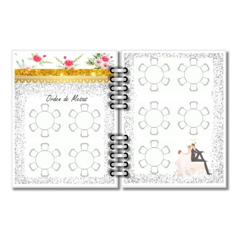 Agenda De Boda Wedding Planner De La Novia Planificador