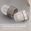 Silver Stainless Steel Tea Infuser Mesh Strainer, Teapot Replacement Mesh