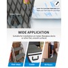 OCEANBROAD Self-Adhesive 96''x23.5'' Boat Flooring Non-Slip Diamond Pattern EVA Foam