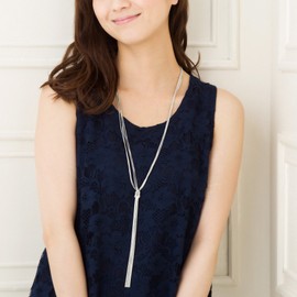 JewelVOX Necklace, Snake Chain, Long Lariette Style, Stylish, Elegant, Adult Women