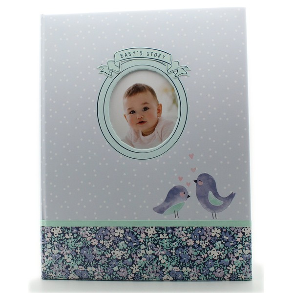 Carters Baby Record Book Baby Story Love Birds Scrapbook Photo