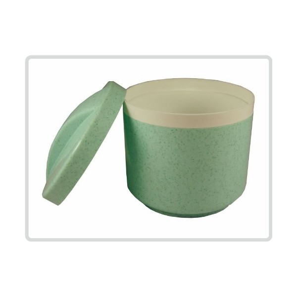 Dental Box with Strainer and Lid Colour: Green