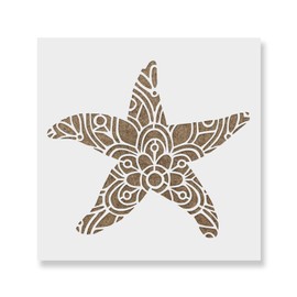 Starfish Stencil - Nautical Stencil, Starfish Stencil, Starfish Stencils, Starfish Stencil Art, Starfish Stencil DIY