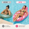 Inflatable Pool Float Lounger for Adults – Vinyl Floating Chair