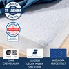 Dreamzie Waterproof Mattress Protector for Cots and Adults, Breathable Mattress