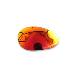 PolarLens Polarised Replacement Lenses for Oakley Minute 1.0 - Compatible with Oakley Minute 1.0 Sunglasses - fiery red