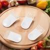 2Pcs Vegetable Kitchen Knife Cleaning Tool Fork Supplies, Salad Chopper