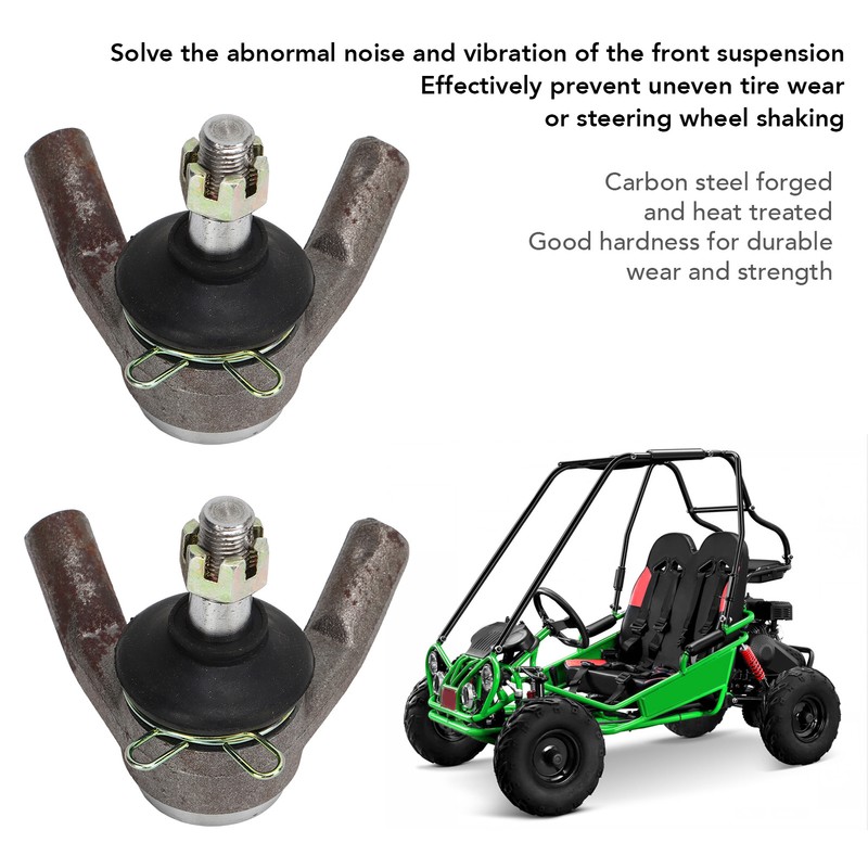 M12 Suspension Tie Rod End Ball Joint Carbon Steel for