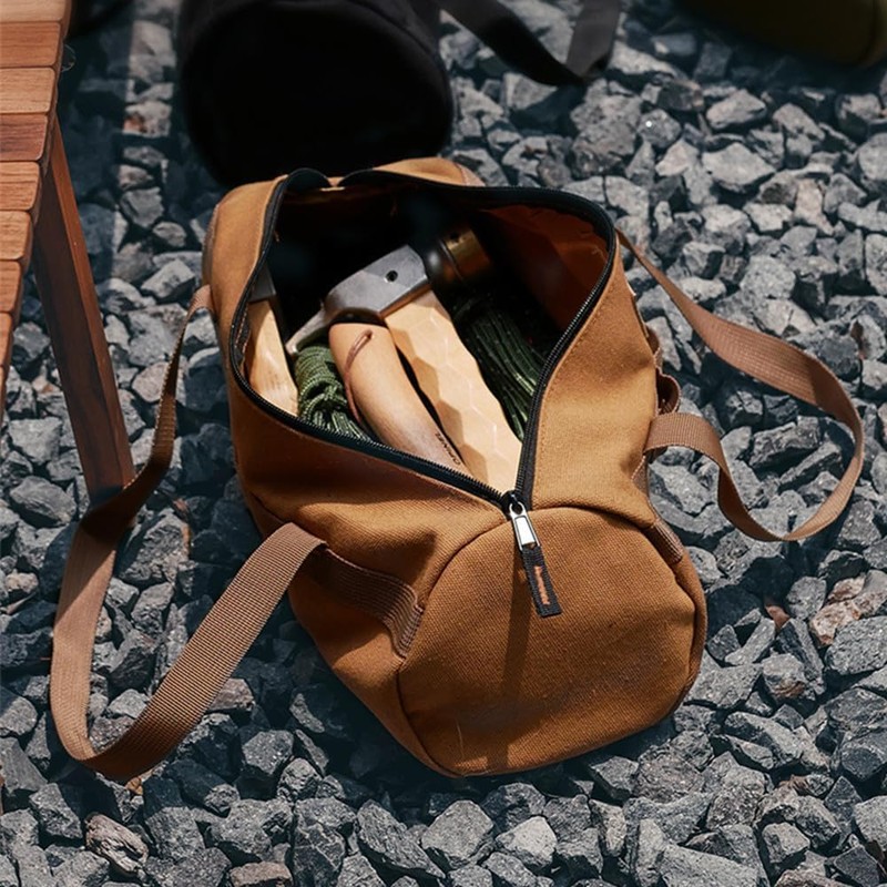 SUNDICK Peg Back Peg Case, Large Capacity Canvas Bag That