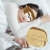 1 Pcs Eye Mask for Sleeping, Funny Blindfold, Soft Silk