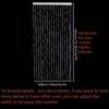 ave split Beaded Curtain Doorways Acrylic Hanging Door Beads String