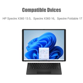DQ100 Rechargeable MPP 2.0 Tilt Pen Compatible with HP Rechargeable MPP 2.0 Tilt Pen (3J122AA) Compatible with HP Spectre X360 13.5 Spectre X360 16 Spectre Foldable 17