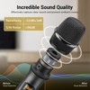 TONOR Wireless Microphone, UHF Dual Handheld Metal Multipurpose Dynamic Singing