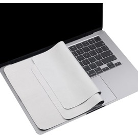 2 Pack Microfiber Liner Cleaning Cloth 15" 16" MacBook Air/MacBook Pro Screen Keyboard Imprint Protection, Keyboard Protector Compatible with MacBook Air 15.3" /MacBook Pro 15"/MacBook Pro 16"