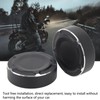 2Pcs Front Fork Stem Cover Durable Delicate Look Upper Fork