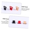 Tofficu 1 Set Charging Port Dust Plugs Stoppers USB Dust