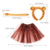 ibasenice Lion Sequins Cosplay Costume - 1 Set Star Sequins