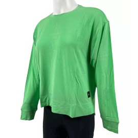 Machines For Freedom **UNRELEASED** Tech Tee Long Sleeve Wmn, Bright Mint, M