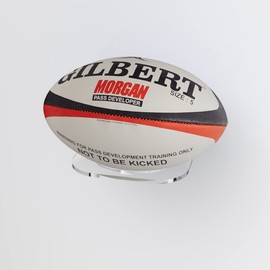 Premium Acrylic Rugby Display Stand/Ball Holder/Signed Autographed Holder