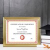 Memory Island 8.5x11 Diploma Document frames,Real Glass Fronts, 4 Pack