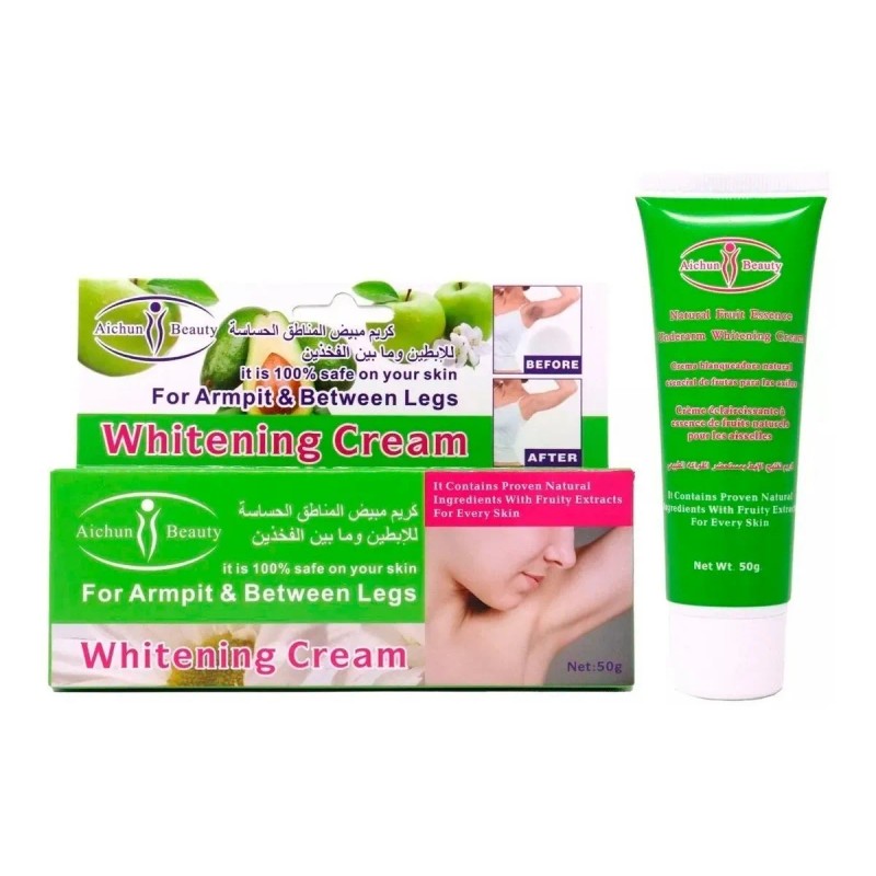Crema Aclaradora Axilas Codos Rodillas Aichun Beauty Full