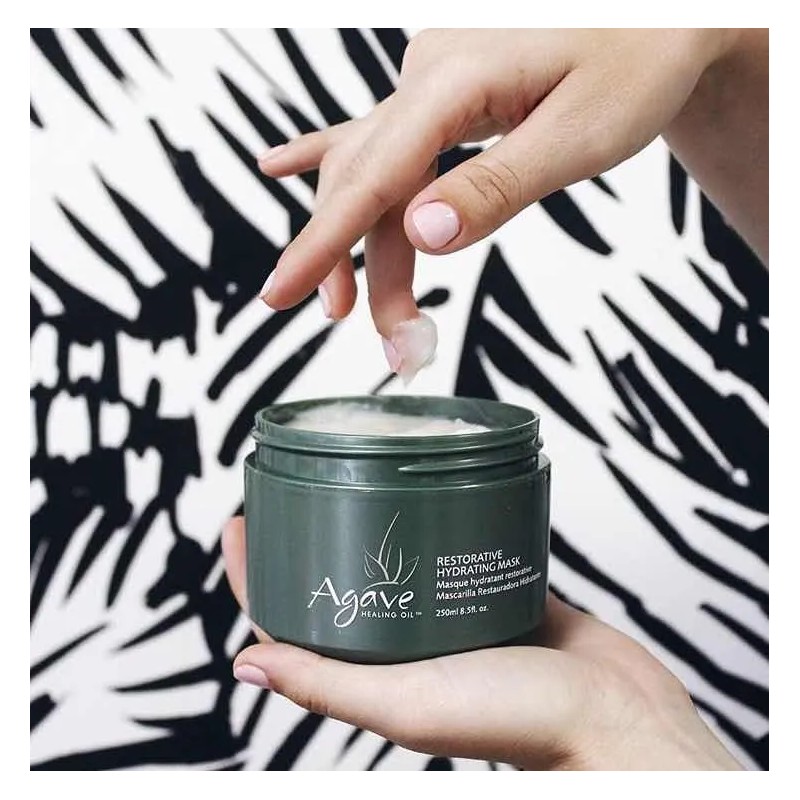 Mascarilla Restauradora Hidratante De Agave (para Cabello)
