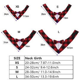 Dog Wedding Bandana,Formal Pet Tuxedo Bow Tie Triangular Scarf Adjustable Dog Birthday Party Bib Valentines Bowtie Scarf_M(Grey Stripe)