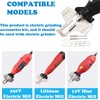 YUENTOEN 20Pcs Chainsaw Sharpening Attachment Kit with Angle Guide and