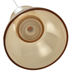 VONN Lighting Palermo VAP2301BL 7" Up-Down 1-Light Integrated LED ETL Certified Black Height Adjustable Pendant Lighting with Glass Shade