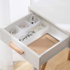 Lunhoo Set of 5 Drawer Organizer, Plastic Storage Bins for