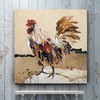 Renditions Gallery Country Rooster II Modern Artwork on Stretched Canvas