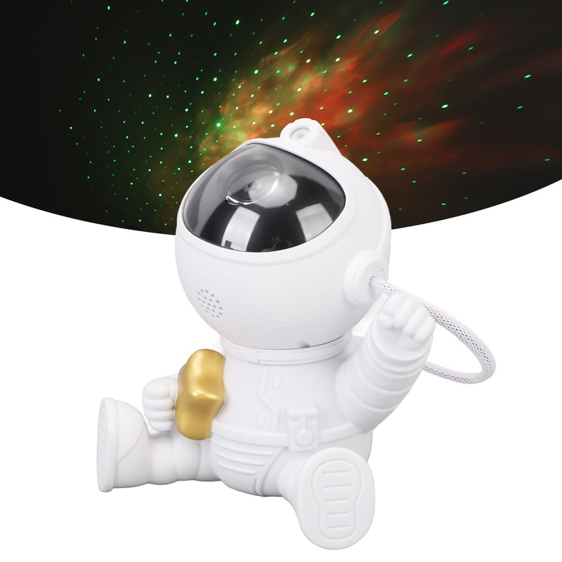 Spaceman Star Projector Night Light LED Remote Control Projection Lamp