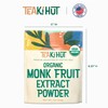 Organic Pure Monk Fruit Sweetener, No Erythritol 4oz, 100% Monk