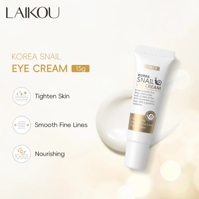 Gm Red Ginseng Snail Eye Cream 15g Cuidado Hidratante