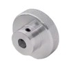 CHANCS Aluminum Alloy Handwheel Knurled Adjustment Handle 80mm OD 16mm