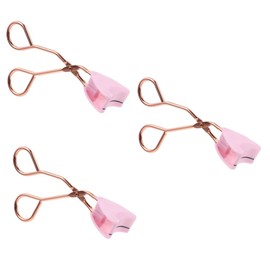 Baluue Pcs Stunning Curled Lashes Magnetic False Eyelashes Heated Eyelash Curler Clip Stainless Steel Makeup Tool for Long-lasting Effects