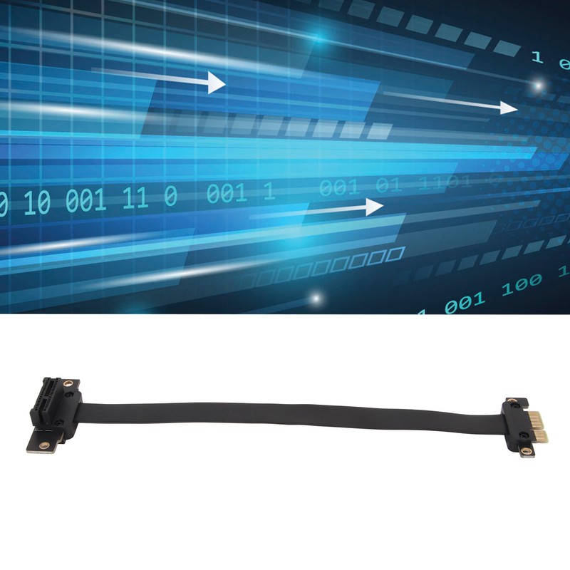 PCIE 3.0 1X Extension Cable 90 Degree Right Angle PCIE
