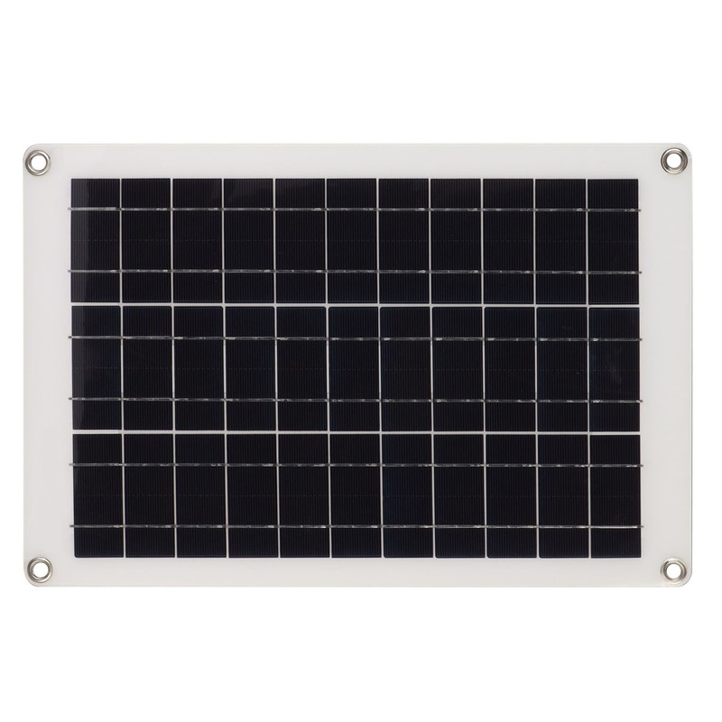 20W Polycrystalline Solar Panel Kit Flexible Photovoltaic Charging Panel with