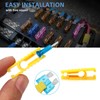 Car Fuses, 60PCS Car Fuses Assorted – 5amp 7.5amp 10amp