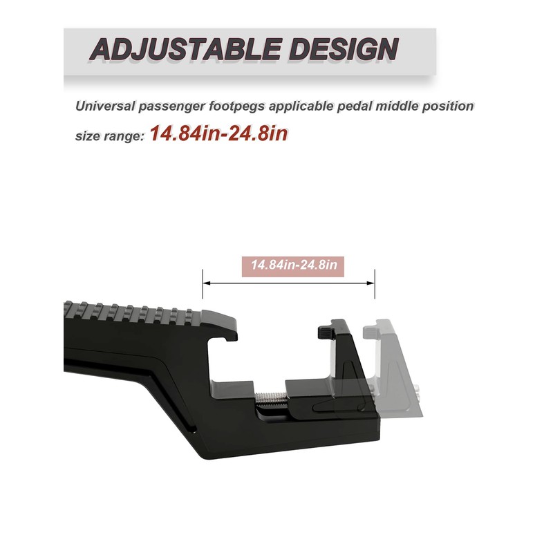 Universal Passenger Peg Extensions Compatible With Enduros and Surron Segway
