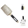 Professional Hair Brush with Nylon Bristles, Non-Slip Handle, Ventilated Design