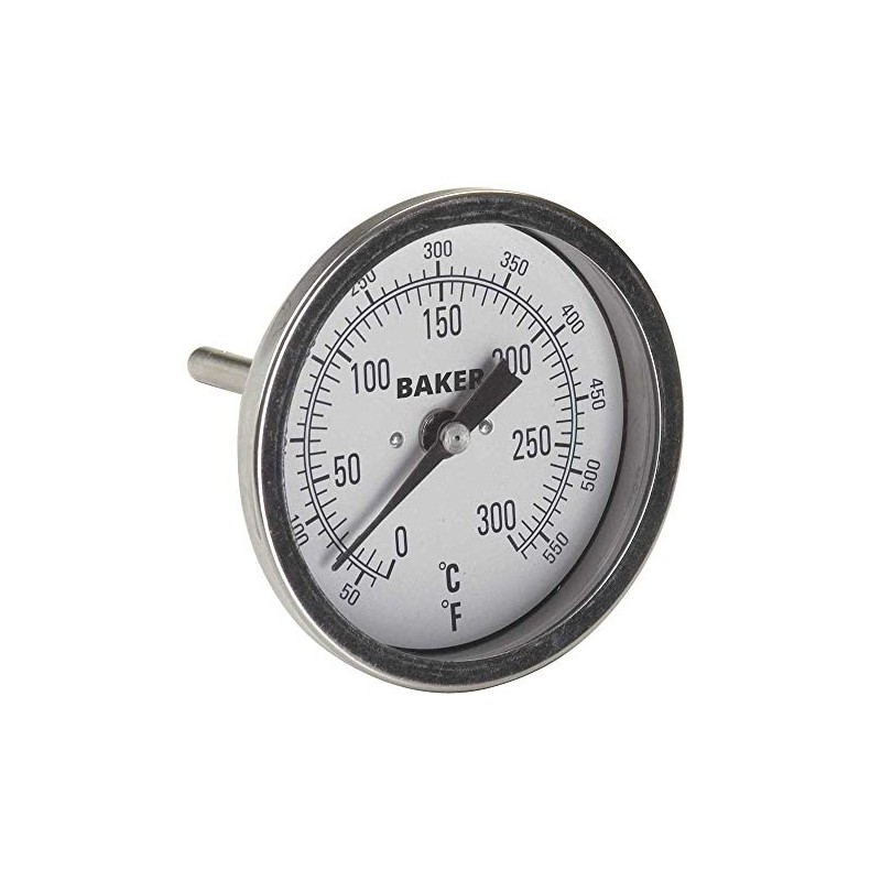 Baker T30025-550 Bimetal Thermometer, 50 to 550°F (0 to 300°C)