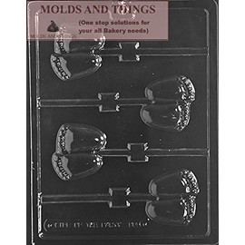 Baby Shower Chubby Baby Feet Lollipop Chocolate Candy Mold With Copywrited candy Making Instruction