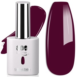 YTD Likomey Gel Nail Polish,15ml Plum UV Nails Gel,Fall Winter Salon Home DIY Nail Art Manicure and Pedicure Gel Varnish,CS479