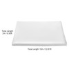 QWORK® 2 x 10M Extra Thick Clear Plastic Sheeting, Waterproof