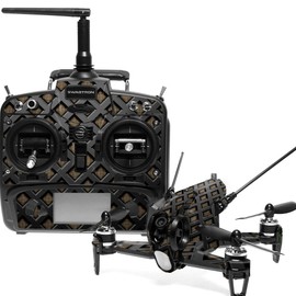 MightySkins Skin Compatible with Swagtron SwagDrone 150-UP - Black Wall | Protective, Durable, and Unique Vinyl Decal wrap Cover | Easy to Apply, Remove, and Change Styles | Made in The USA