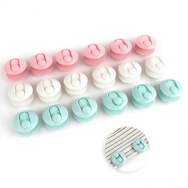 Round Locking Duvet Fastener Clips 6 Pcs