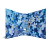 HERMA Folder A4 Blue Flowers, 7 cm Wide, Children's Ring